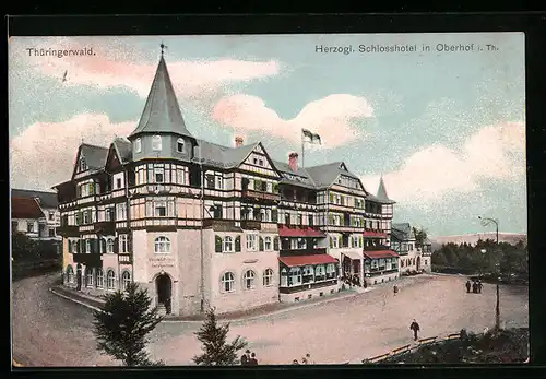 AK Oberhof i. Th., Herzogl. Schlosshotel