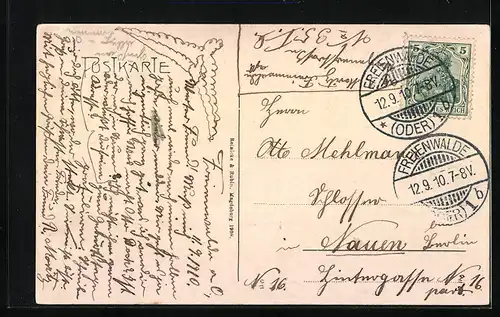 AK Freienwalde / Oder, Panorama