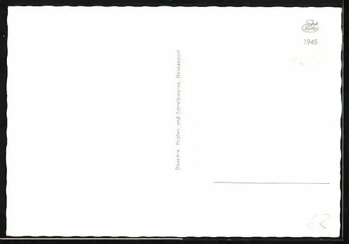 AK Denkendorf b. Esslingen a. N., Gesamtansicht aus der Vogelschau