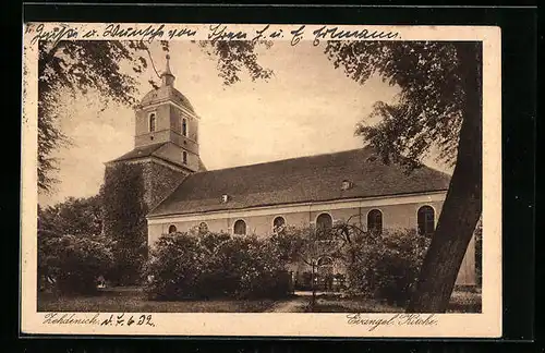 AK Zehdenick, an der Evangelischen Kirche