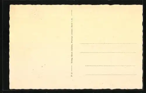 AK Dingstede, Partie am Dorfteich