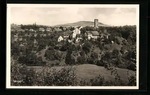 AK Tengen, Panoramaansicht mit dem alten Turm