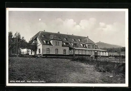 AK Adenau in der Eifel, vor dem Hotel Hohe Acht
