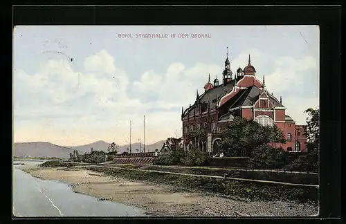 AK Bonn, Stadthalle in der Gronau