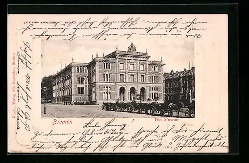 AK Bremen, Blick auf das Museum