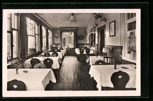 AK Masserberg /Thür. Wald, Innenansicht Ferienheim vom Veb. Jenaer Glaswerk Schott & Gen.