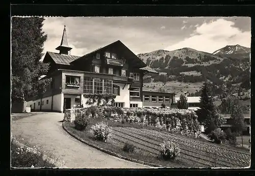 AK Lenk i. S. Berner Oberland, Chalet Lenk, das Ferienheim des F.S.M.V.