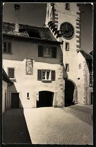 AK Diessenhofen, Innenhof mit Tordurchgang