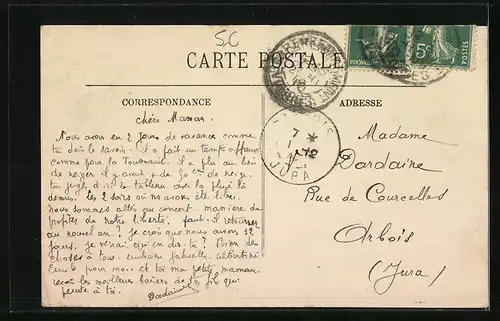 AK Remiremont, Vallee de la Moselle prise du Parmont, Vue panoramique