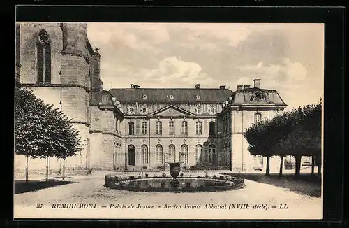 AK Remiremont, Palais de Justice, Ancien Palais Abbatial