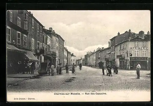 AK Charmes-sur-Moselle, Rue des Capucins