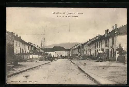 AK Celles-sur-Plaine, Rue de la Tournelle