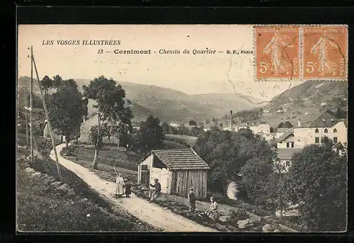 AK Cornimont, Chemin du Quartier