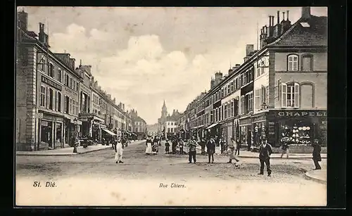 AK Saint-Die, Rue Thiers, L`Eglise