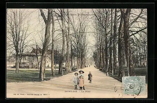 AK Saint-Die, Le Parc, Enfants