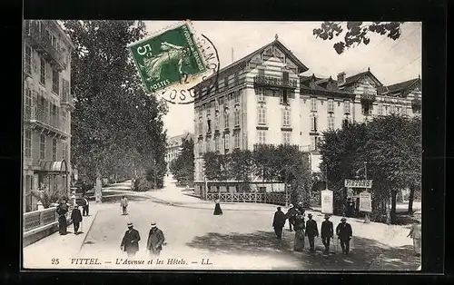 AK Vittel, L`Avenue et les Hotels