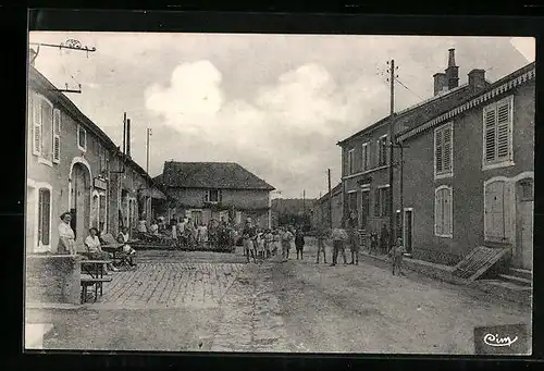 AK Bazoilles-sur-Meuse, Rue du Chateau