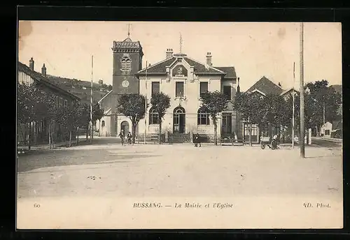 AK Bussang, La Mairie et l`Eglise