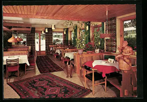 AK Oberstdorf /Allgäu, Bacchus-Stuben, Freibergstrasse 4, Bes. H. u. S. Maurus