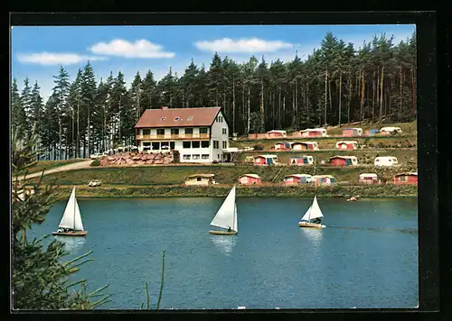 AK Arzberg, Gasthof Seeklause, Inh. Adolf Bayreuther