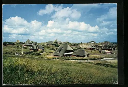 AK Rantum /Sylt, Ortsansicht mit Umland