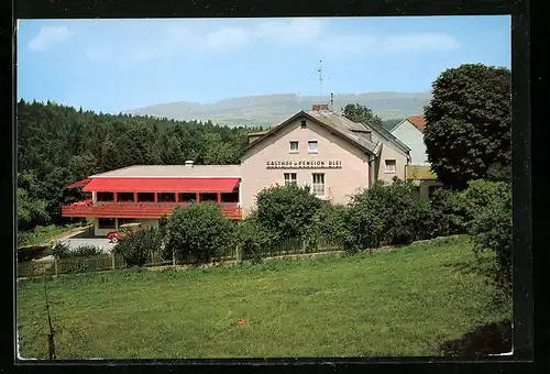 AK Altglashütte /Opf., Restaurant Café-Pension Blei