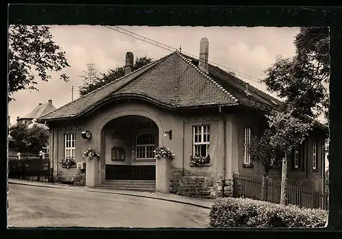 AK Augustusburg, Bahnhof der Drahtseilbahn