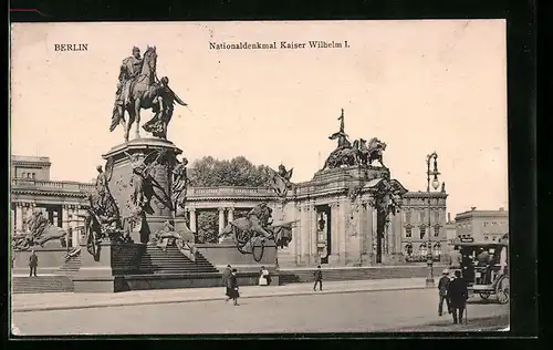 AK Berlin, Nationaldenkmal Kaiser Wilhelm I.