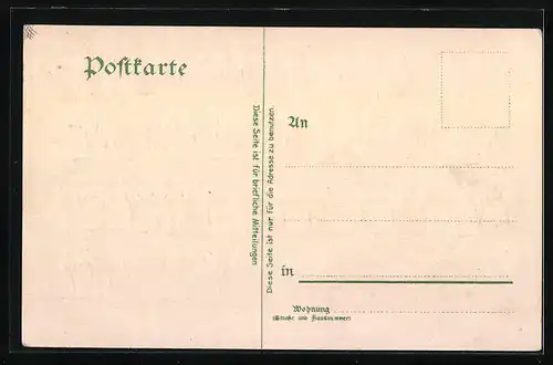 Präge-AK Schwarzwald, Badische Volkstrachten