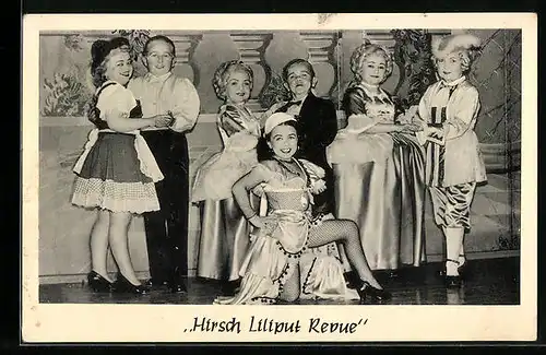 AK Hirsch Liliput Revue, Liliputaner