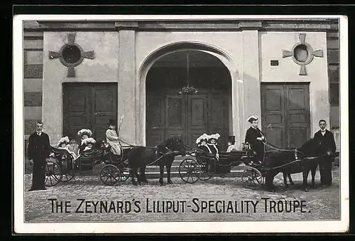 AK The Zeynard`s Liliput-Speciality Troupe, Liliputaner