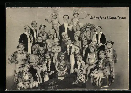 AK Schaefers Liliput Revue, Liliputaner