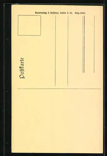 AK Berlin-Tiergarten, Eingangshalle Portal 4 vom Reichstagsgebäude