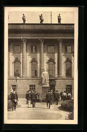 AK Berlin, Eingang zur Universität