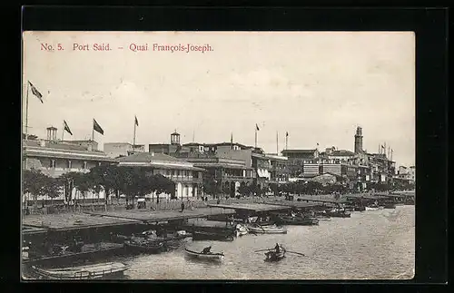 AK Port Said, Quai Francois-Joseph