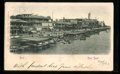 AK Port Said, Quai