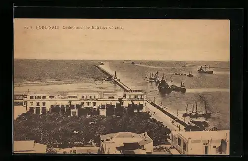 AK Port Said, Casino and the Entrance of canal