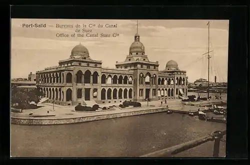 AK Port-Said, Bureaux de la Cie du Canal de Suez