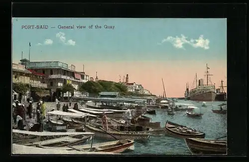 AK Port-Said, General view of the Quay