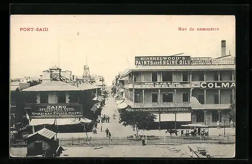 AK Port-Said, Rue de commerce