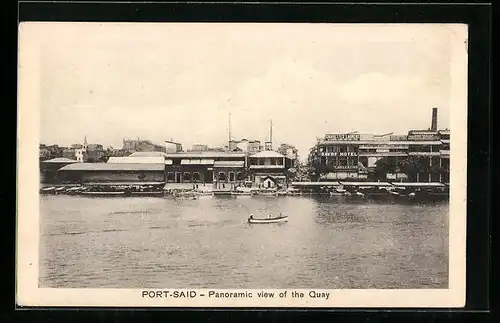 AK Port-Said, Panoramic view of the Quay