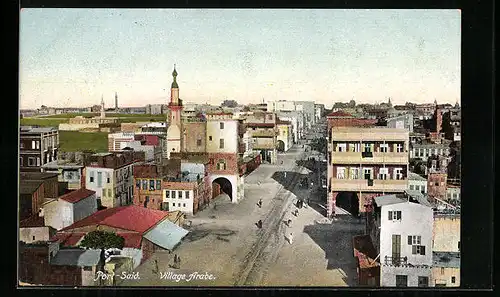 AK Port-Said, Village Arabe