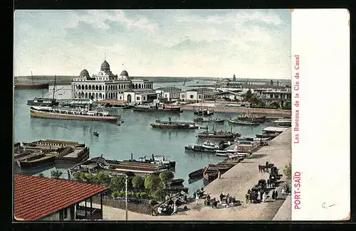AK Port-Said, Les Bureaux de la Cie du Canal