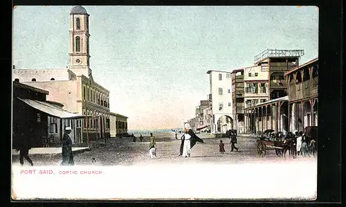 AK Port Said, Coptic Church
