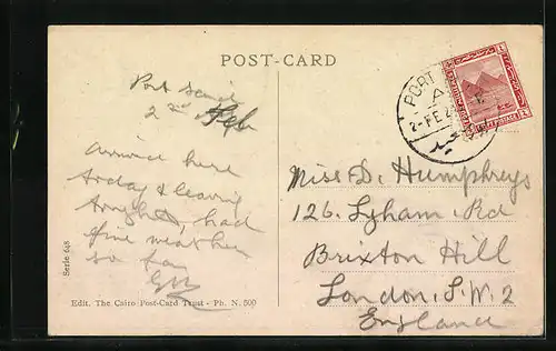 AK Port-Said, General view of the Quay