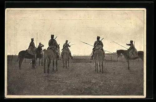 AK Husarenpatrouille, Kavallerie
