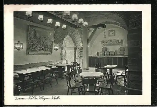 AK Trier, Treverer-Keller, Wagen-Halle