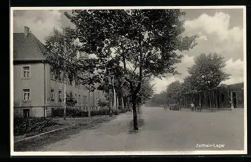 AK Zeithain, Strassenpartie im Lager