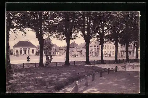 AK Neustadt /Holstein, Partie am Markt