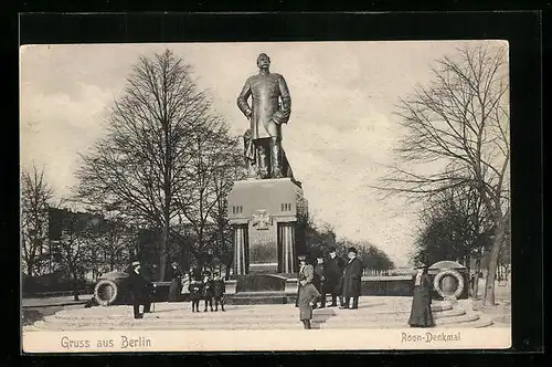 AK Berlin, Roon-Denkmal